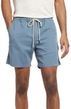 Nn07 Gregor Drawstring Shorts In 267 Swedish Blue