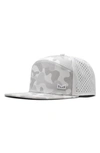 Melin Hydro Trenches Snapback Baseball Cap In Snow Camo