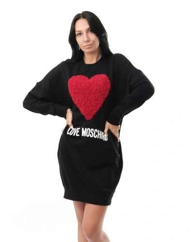 Love Moschino Black Cotton Dress