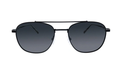 Ferragamo Salvatore  Sf200s 002 Square Sunglasses In Black
