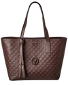 VALENTINO BY MARIO VALENTINO Valentino by Mario Valentino Soho Dollaro Monogram Leather Tote