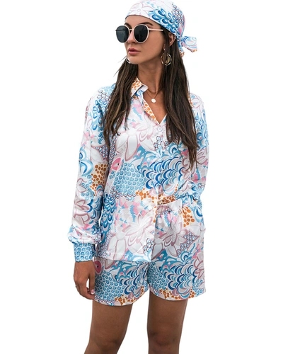 Deli S Deli. S 2pc Shirt & Short Set In Multi