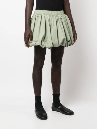 Aaron Esh Puff Skirt In Green