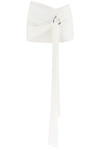 Attico Fran Second Skin Cascade Detail Jersey Miniskirt