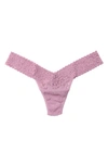 HANKY PANKY DAILY LACE LOW RISE THONG