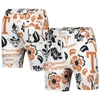 WES & WILLY WES & WILLY  WHITE TEXAS LONGHORNS VAULT TECH SWIMMING TRUNKS