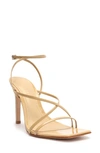 Schutz Bari Leather Strappy Heel In Light Nude, Women's At Urban Outfitters