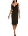 Etro Wool Dress In Black