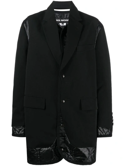 Junya Watanabe Layered-design Wool Jacket In Black