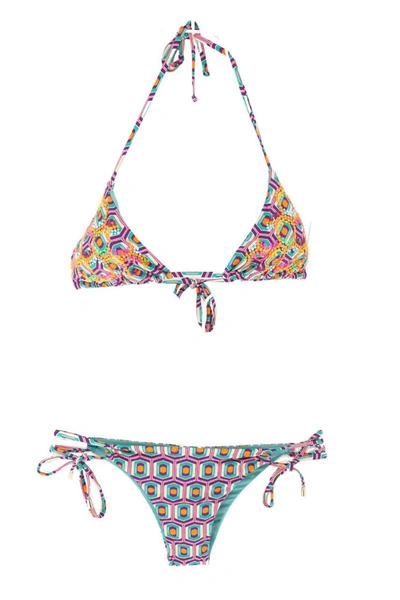 Miss Bikini Costume In Multicolour