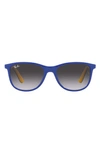 Ray Ban 49mm Square Sunglasses In Grey Gradient