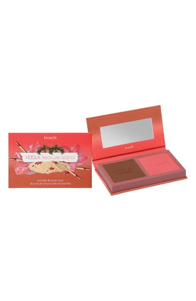 Benefit Cosmetics Hoola & Wanderful World Duo Mini Bronzer & Blush Value Set Hoola Treasure Island 0.08 oz / 2.5 G