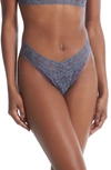 Hanky Panky Print Regular Rise Thong In Academy Check Nordstrom Anniv