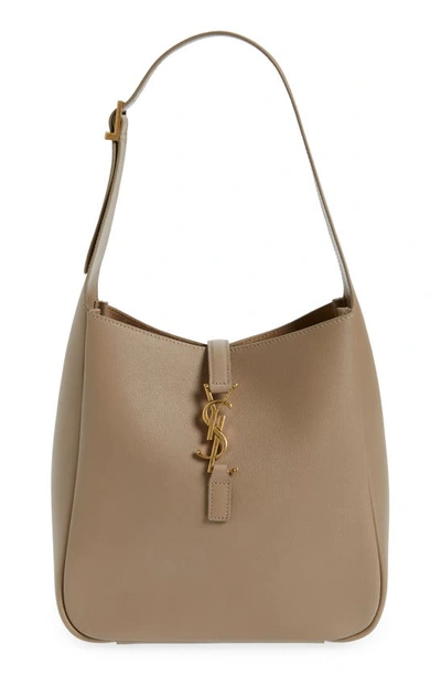 SAINT LAURENT SAINT LAURENT SMALL LE 5 À 7 LEATHER HOBO