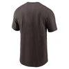 NIKE NIKE BROWN CLEVELAND BROWNS LOCAL ESSENTIAL T-SHIRT