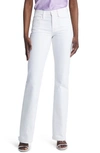 FRAME LE EASY CHEW HEM FLARE JEANS
