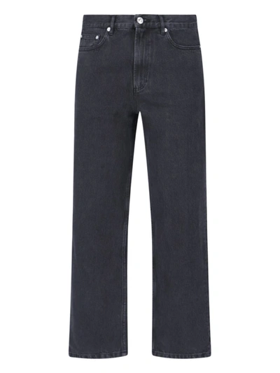 Apc A.p.c. Petit New Standard Jeans In Lze Washed Black