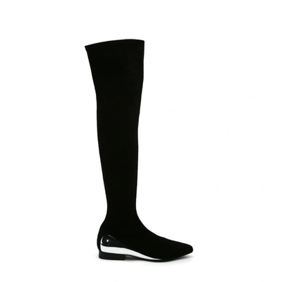 United Nude Flow Thigh Boot Lo In Black