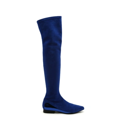 United Nude Flow Thigh Boot Lo In Blue