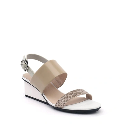 United Nude Solid Slingback Mid In Beige