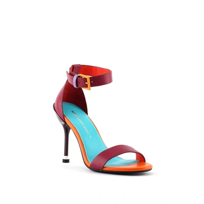 United Nude Square Ankle Strap In Multi