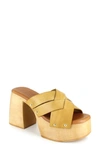 ZIGI SURIEL PLATFORM SLIDE SANDAL