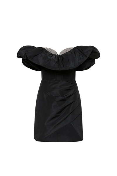 Rebecca Vallance -  Homecoming Mini Dress  - Size 6 In Black
