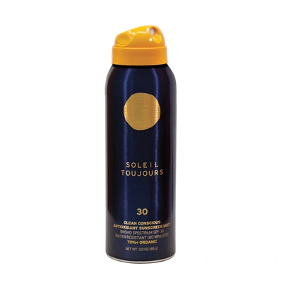 SOLEIL TOUJOURS CLEAN CONSCIOUS ANTIOXIDANT SUNSCREEN MIST SPF 30