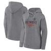 PROFILE PROFILE HEATHER GRAY DETROIT TIGERS PLUS SIZE PULLOVER HOODIE
