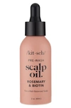 Kitsch Rosemary And Biotin Strengthening Hair And Scalp Oil 60ml In Terracota