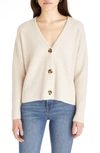 MADEWELL CAMERON RIBBED CROP CARDIGAN