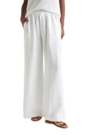 SPLENDID ANGIE LYOCELL & LINEN PALAZZO PANTS