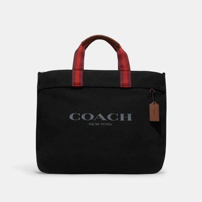 Coach Outlet Tote 38 In Black