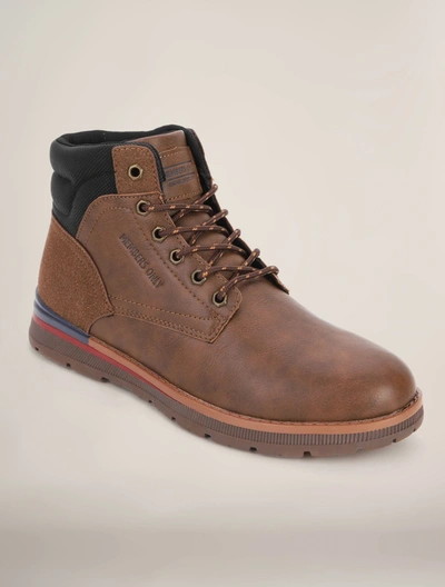 Members Only Men's Aspen Fashion Boot In Brown