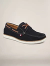 Members Only Men's Deck Boat Shoes In Black