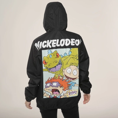 Members Only Women's Nickelodeon Collab Popover Oversized Jacket In Black