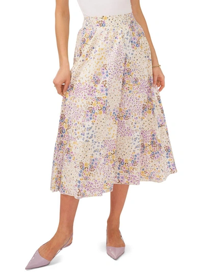 1.state Printed Midi Skirt In Multi