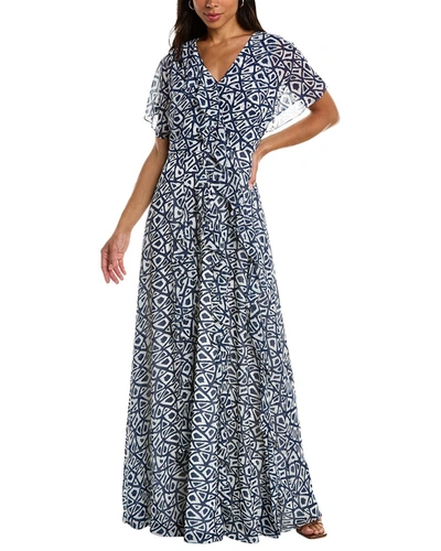 Mikael Aghal Gown In Navy