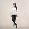 Members Only Women's Translucent Pullover Jacket With Hood In Multi