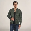MEMBERS ONLY MEN'S OVAL QUILT BOMBER JACKET