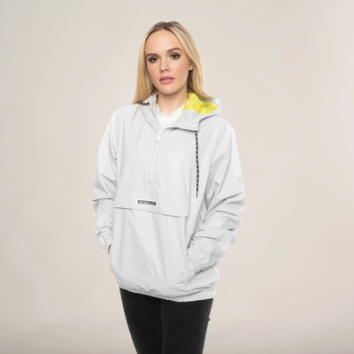 Members Only Women's Solid Popover Oversized Jacket In Silver