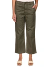 SANCTUARY WOMENS LIGHTWEIGHT STRETCH CROPPED PANTS