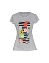 ICEBERG ICEBERG WOMAN T-SHIRT GREY SIZE 4 COTTON, ELASTANE,12029729PX 2