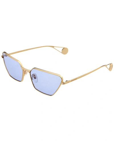Gucci Women's Gg0538s 63mm Sunglasses In Gold