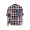 DSQUARED2 DOUBLE SLEEVES CASUAL SHIRT