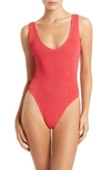 BOUND BY BOND-EYE BOUND BY BOND-EYE THE MARA RIBBED ONE-PIECE SWIMSUIT