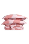 Dusen Dusen Coverlet & Shams Set In Pink