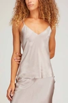 SABLYN Gloria Silk Camisole Top In Flax