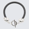 Alexander Mcqueen Skull Bracelet In Black