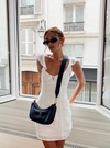 strapless open back dress Besiana Mini Dress Black main image 0